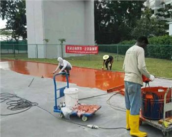 成都塑膠球場(chǎng)客戶(hù)見(jiàn)證